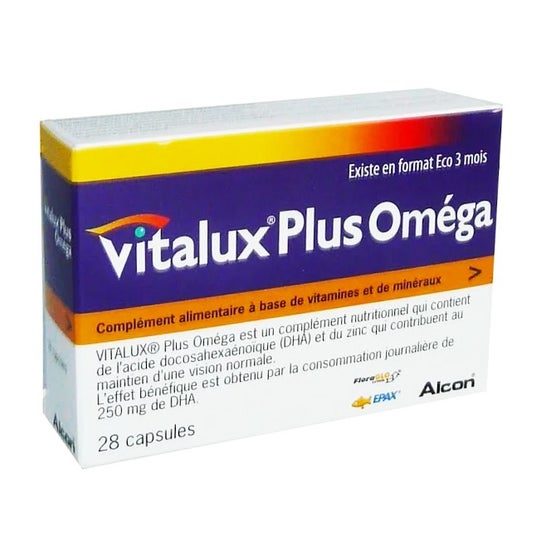 Vitalux Plus Omega Caps Promofarma