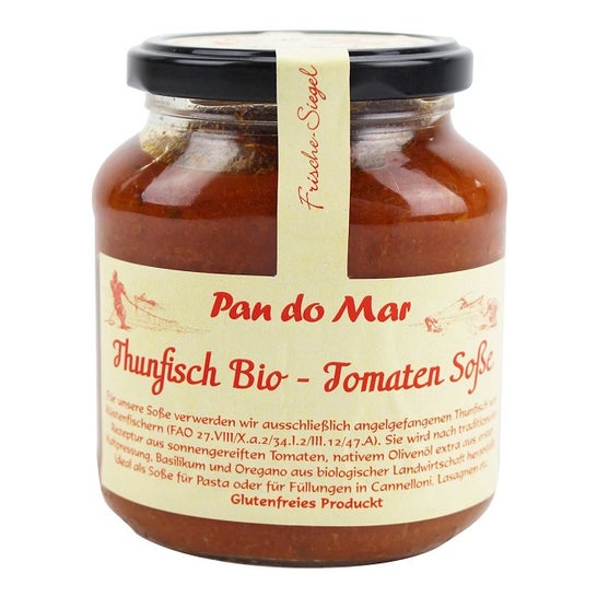 Pan Do Mar Bio Thunfisch Tomatenso E Glas G Promofarma