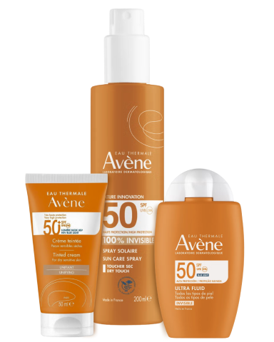 Avène solares, -40% en 2a ud.