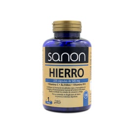 Sanon Hierro + Vitamina C + Ác. Fólico + Vitamina B12 225caps