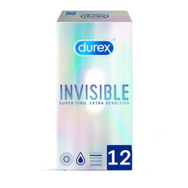 Durex® Invisible extra fine extra sensitive 12uds