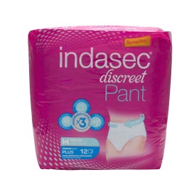 Indasec™ Pant Plus Größe media 12 Stück