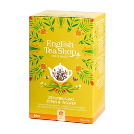 English Tea Shop Té Limón Jengibre Cítrico 20uds