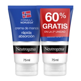 Neutrogena® Fast Absorbing Hand Cream 2x75ml