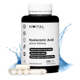Hivital Foods Hyaluronic Acid Pure 400 mg 120caps