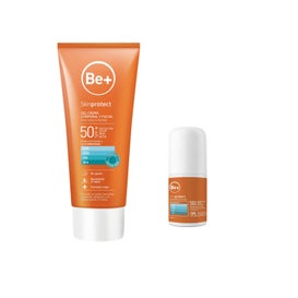 Be+ Pack Protective Cream Spf50 200ml + Roll-On Spf50+ 40ml