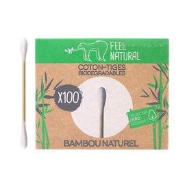 Feel Natural Coton Tige Bambou 100uds