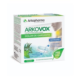 Arkovox Sore Throat Menta-Eucalipto 20 Compresse da succhiare