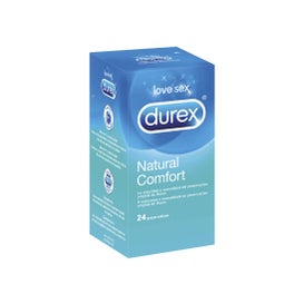 Durex® Natural Plus Easy-On preservativos 24uds