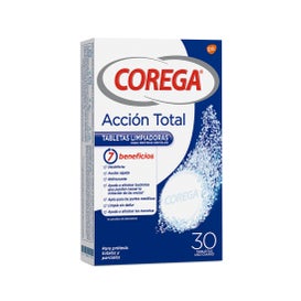 Corega Total Action 30 Tabletas