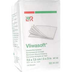 Lohmann & Rauscher Vliwasoft Nonwoven Dressing 40g 7,5cm 100uts