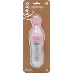 Kiokids Voedingslepel Lichtroze 90 ml