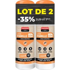 Manouka Insektmiddel Spray Familie 2x75 ml