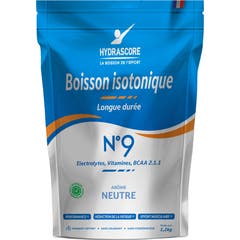 Hydrascore N°9 Neutro Bebida Energética Bcaa 1.200g