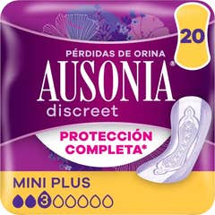 Ausonia Discreet Compresas Incontinencia Mini Plus 20uds