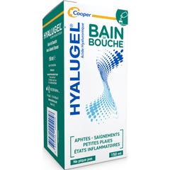 Hyalugel mouth ulcers mouthwash, small wounds, bleeding 100ml