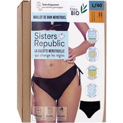 Sisters Republic Ariel Bikini Menstrual Absorción Media L/40 1ud