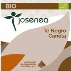 Josenea Té Negro Canela BIO 15 pirámides en sobre