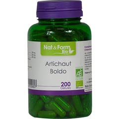 Nat&Form Bio Alcachofa Boldo 200caps