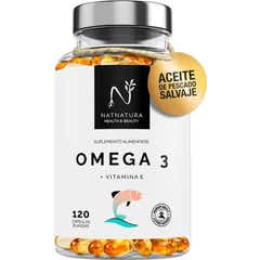 Natnatura Omega 3 + Vitamina E. 120 Píldoras Blandas