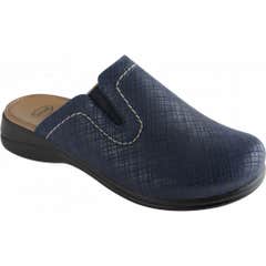 Scholl Mule Toffee Bleu Marine Taille 38 1ut