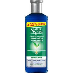 NaturVital Anti-haaruitval Verfrissende Shampoo 400ml