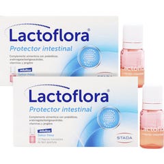 Lactoflora Pack Protector Intestinal Adulto Sabor Fresa 2x10 frascos Lactoflora Pack Protector Intestinal Adulto Sabor Fresa 2x10 frascos