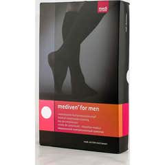 Mediven For Men Media Corta Clase 2 Negro Talla 5 1 Par