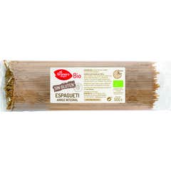 El Granero Integral Espagueti Arroz Integral Sin Gluten Bio 500g