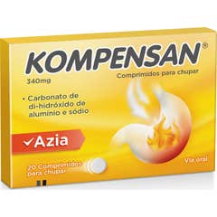 Kompensan Carbonato de Di-Hidróxido de Alumínio e Sódio 340mg 20comp