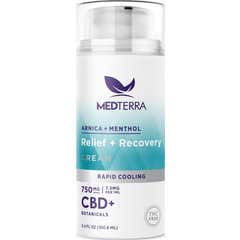 Medterra Crema de de CBD Alivio y Recuperación 750mg 100ml