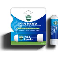 Vicks Inalador Cânfora 410mg/g + Mentol 410mg/g  Solução 1g