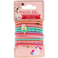 Princesa Lili Elásticos Fantasía 4649 13uds