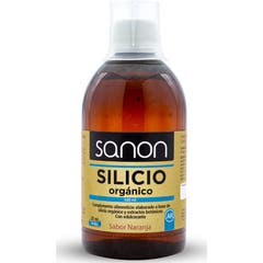 Sanon Silicio Orgánico Sabor Naranja 500 ml