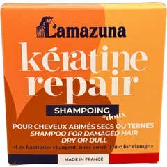 Lamazuna Shampoo Riparatore con Cheratina Vegetale 70 ml