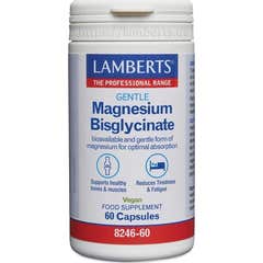 Lamberts Magnesio Bisglicinato 60 cápsulas