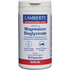 Lamberts Magnesio Bisglicinato 60 cápsulas