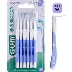 Gum Cepillo Interdental Bidireccional 6mm 6uds