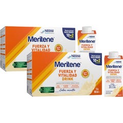 Meritene Kraft und Vitalität Drink Vanille 24x180 ml