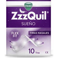 Zzzquil Sueño Tiras Nasales 10 uds