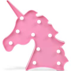 Kiokids Unicornio Lámpara Led Rosa 27x26 cm 1 ud