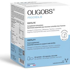 Oligobs Procréa.M 30 Sachets + 30 Capsules