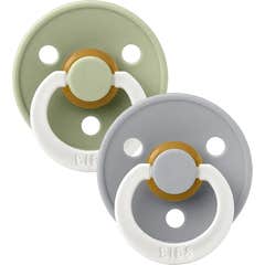Bibs Colour Glow Sage Cloud 2 szt.