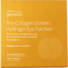 Skin Generics Pro-Collagen Golden Parches de Hidrogel 5 Pares