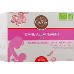 Gifrer Infusión Lactancia Frutos Rojos Bio 20 Sobres