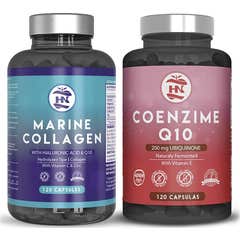 HN Pack Colageno Marino 120 caps + Coenzima Q10 120 caps