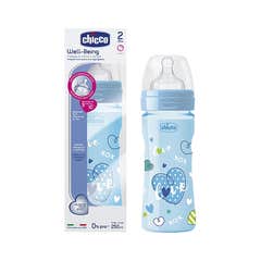 Chicco Well-Being Biberón Boy Silicona 250ml