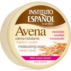 Istituto spagnolo crema idratante farina d'avena 400ml