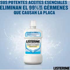 Listerine Enjuague Bucal Advanced White Sabor Suave 500ml