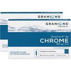 Granulate Chromset mit 2 x 30 Ampullen